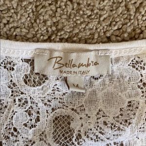 BELLAMBIA LACE TOP - MADE IN ITALY